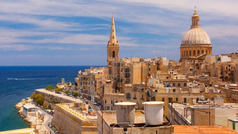 Malta – mapa atrakcji turystycznych i plaż